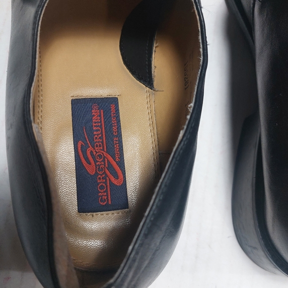 Giorgio Brutini Men's Black Dress up Shoes Size 14M - Picture 10 of 14